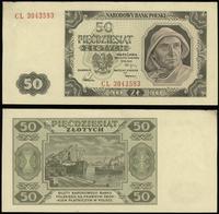 50 złotych 1.07.1948, seria CL, Miłczak 138g