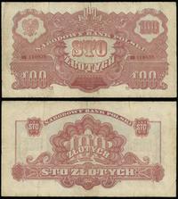 100 złotych 1944, seria BB  '...obowiązkowe..', 