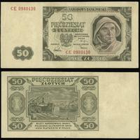 50 złotych 01.07.1948, seria CE, Miłczak 138g