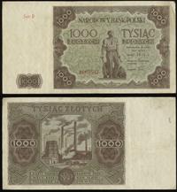 1.000 złotych 15.07.1947, Ser. D, Miłczak 133a