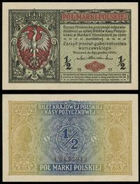 1/2 marki polskiej 9.12.1916, "jenerał", seria A