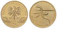 2 złote 2003, Węgorz Europejski, nordic gold, Pa
