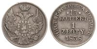 15 kopiejek = 1 złoty 1838, Warszawa, Plage 410
