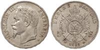 5 franków 1868/BB, Strasburg, srebro 24.88 g, Ga