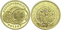 200 złotych 2000, Zjazd w Gnieźnie, złoto 15.51 
