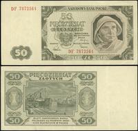 50 złotych 1.07.1948, seria DF, Miłczak 138h