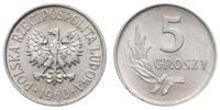 5 groszy 1960, Warszawa, aluminium, Parchimowicz