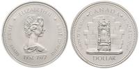 1 dolar 1977, srebrny Jubileusz, srebro 23 g '50