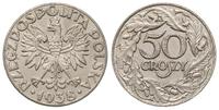 50 groszy 1938, Warszawa, dość ładny egzemplarz,
