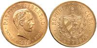 10 peso 1916, złoto 16.72 g