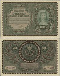 500 marek polskich 23.08.1919, I serja BW, ładni