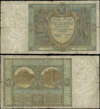 50 złotych 28.08.1925, ser. T, rzadki banknot, M