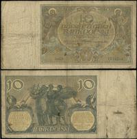 10 złotych 20.07.1926, ser. CW, rzadki banknot, 