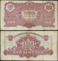 100 złotych 1944, seria HP, 'obowiązkowe', Miłcz