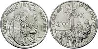 2.000 lirów 2001, srebro 16.00 g