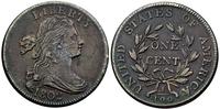 1 cent 1802, udrapowane popiersie, rzadkość