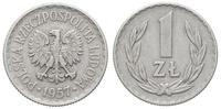 1 złoty 1957, Warszawa, rzadki, Parchimowicz 213