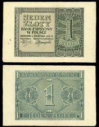 1 złoty 01.08.1941, bez oznaczenia serii i numer