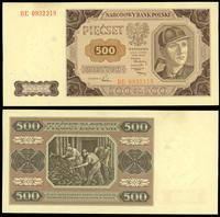 500 złotych 01.07.1948, seria BE, Miłczak 140c