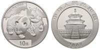 10 yuanów 2008, Misie panda, srebro "999" 31.10 