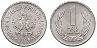 1 złoty 1965, Warszawa, wyśmienite, Parchimowicz