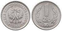 1 złoty 1966, Warszawa, wyśmienite, Parchimowicz