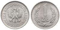 1 złoty 1972, Warszawa, wyśmienite, Parchimowicz