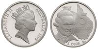 5 dolarów 1993, 'J. Cook', srebro '925' 36.36 g,