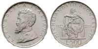 500 lirów 1975, Rzym, Michał Anioł, srebro '835'