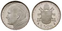 500 lirów 1979, Jan Paweł II, srebro '835' 11.04