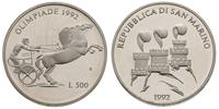 500 lirów 1992, Olimpiada 1992 - Barcelona, sreb