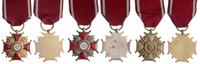 Krzyż Zasługi PRL, złoty, srebrny i brązowy, wst