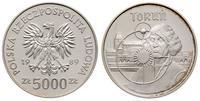 5.000 złotych 1989, Toruń - Mikołaj Kopernik, mi
