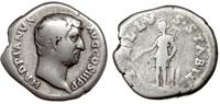 denar 134-138, Rzym, Aw: Głowa w prawo, HADRIANV