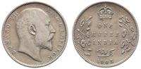 1 rupia 1903, srebro 11.50 g, KM 508