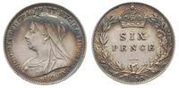 6 pensów 1899, srebro ''925'', srebro 2.82 g, Sp