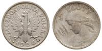 1 złoty 1924, Paryż, Głowa Kobiety z kłosami, ła