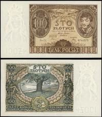 100 złotych 9.11.1934, seria CC., naturalne pofa