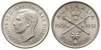 1 floren 1951, Melbourne, srebro 11.31 g ''500''