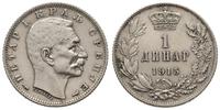 1 dinar 1915, Paryż, srebro 5.04 g ''835'', KM. 