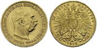 20 koron 1915, złoto 6.77 g. nowe bicie
