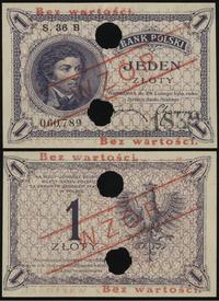1 złoty 28.02.1919, WZÓR, seria S.36.B dodatkowa