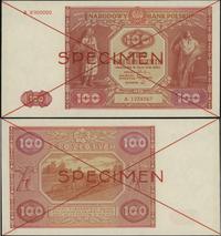 100 złotych 15.05.1946, WZÓR, seria A 1234567 / 