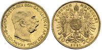 10 koron 1911, złoto 3.39 g