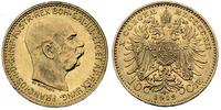10 koron 1912, złoto 3. 39 g, nowe bicie