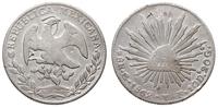 8 reali 1862/G.Y.F, Guanajuato, srebro 27.0 g