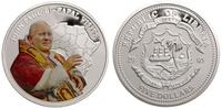 5 dolarów 2005, Jan Paweł II, miedzionikiel plat
