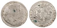 dwuzłotówka (8 groszy) 1753, Lipsk, z blaskiem m