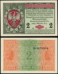 2 marki polskie 9.12.1916, "Generał" seria B, pi