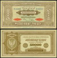 50 000 marek polskich 10.10.1922, minimalnie zag